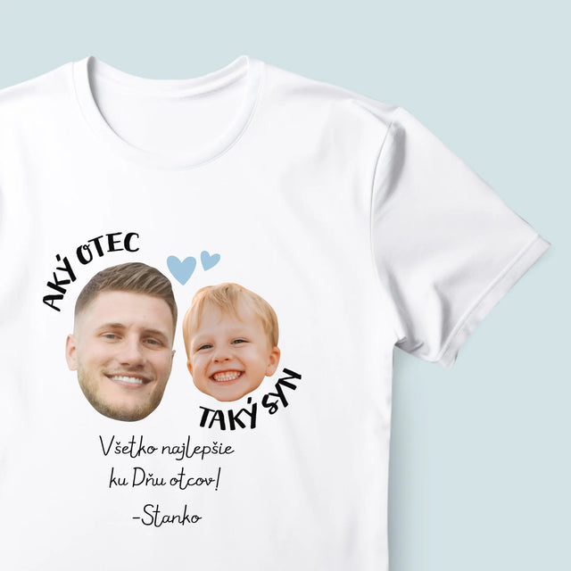 Tvoja Postava: Aký Otec, Taký Syn - Pánske Tričko