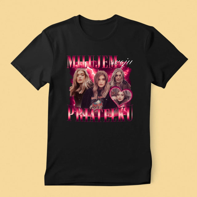 Tvoja Postava: Milostný Bootleg Preňho - Pánske Tričko