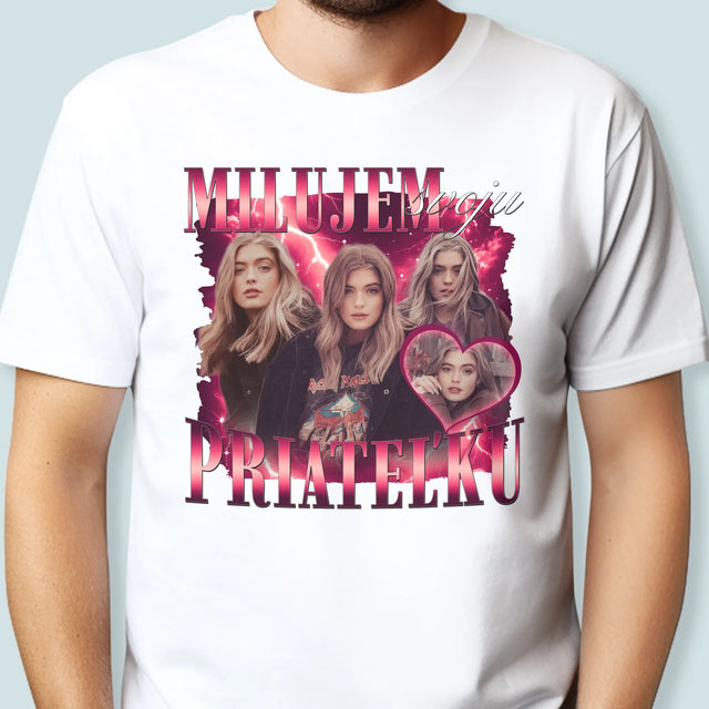Tvoja Postava: Milostný Bootleg Preňho - Pánske Tričko