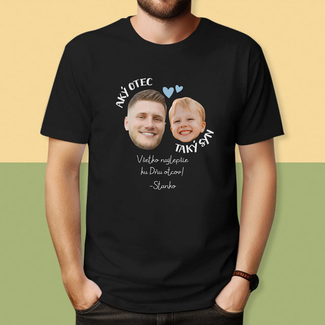 Tvoja Postava: Aký Otec, Taký Syn - Pánske Tričko
