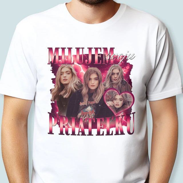 Tvoja Postava: Milostný Bootleg Preňho - Pánske Tričko