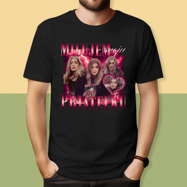 Tvoja Postava: Milostný Bootleg Preňho - Pánske Tričko