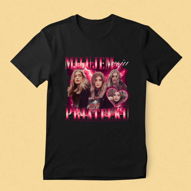 Tvoja Postava: Milostný Bootleg Preňho - Pánske Tričko
