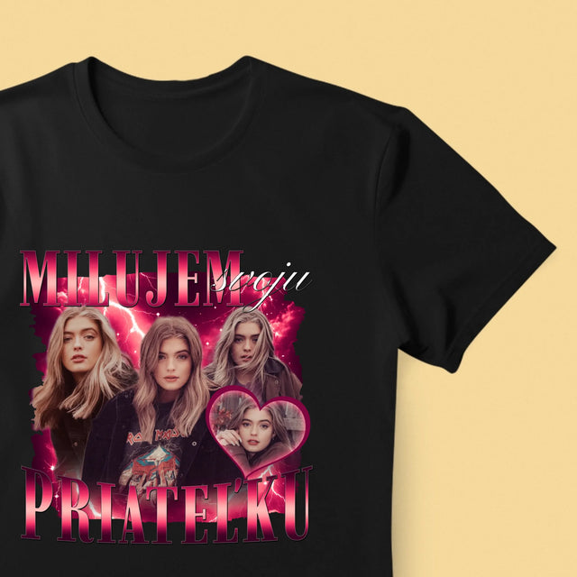 Tvoja Postava: Milostný Bootleg Preňho - Pánske Tričko