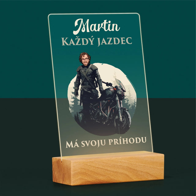 Tvoja Postava: Každý Jazdec - Tlač Na Akrylové Sklo 