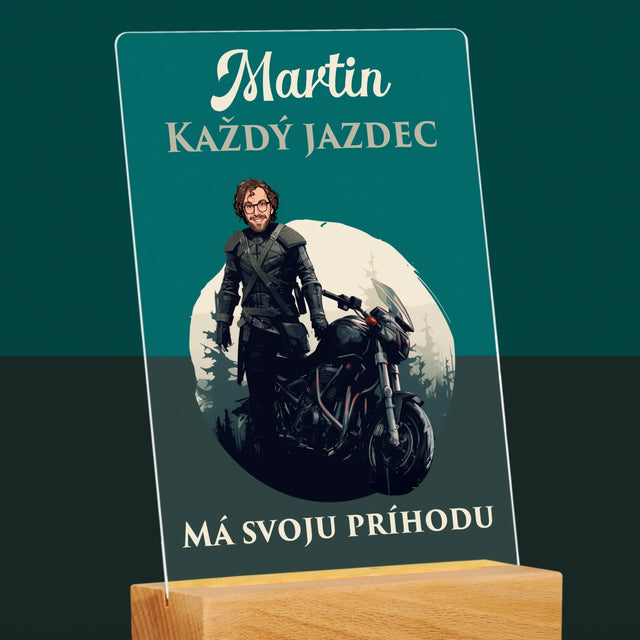 Tvoja Postava: Každý Jazdec - Tlač Na Akrylové Sklo 