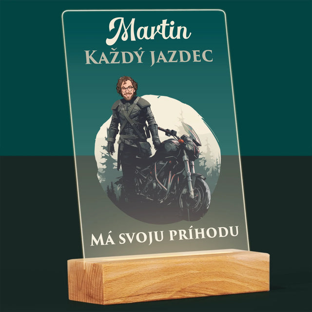 Tvoja Postava: Každý Jazdec - Tlač Na Akrylové Sklo 